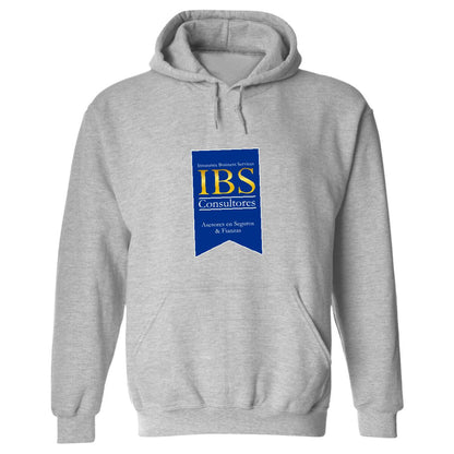 Sudadera c/Capucha Unisex Gris Personalizable Logo