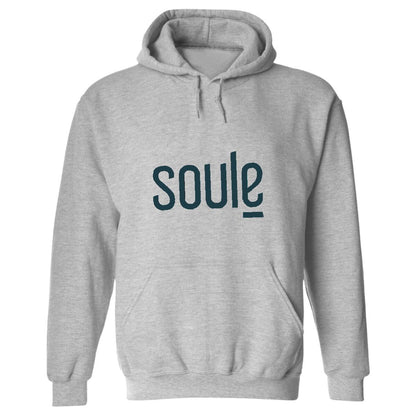 Sudadera c/Capucha Unisex Gris Personalizable Logo