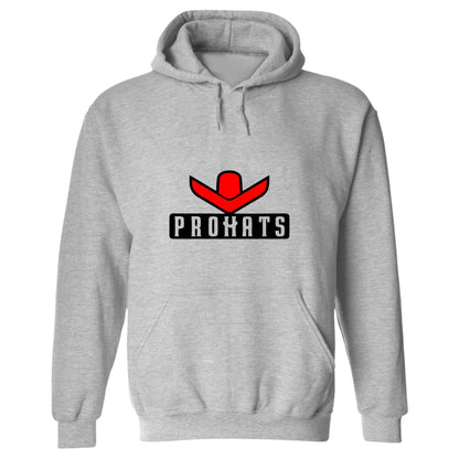 Sudadera c/Capucha Unisex Gris Personalizable Logo