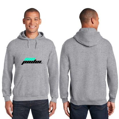 Sudadera c/Capucha Unisex Gris Personalizable Logo