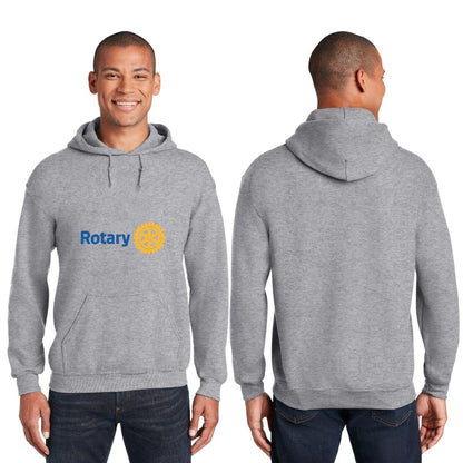 Sudadera c/Capucha Unisex Gris Personalizable Logo