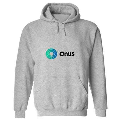 Sudadera c/Capucha Unisex Gris Personalizable Logo