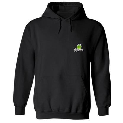 Sudadera c/Capucha Unisex Negro Personalizable Escudo