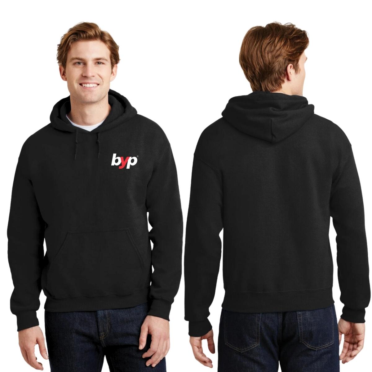 Sudadera c/Capucha Unisex Negro Personalizable Escudo