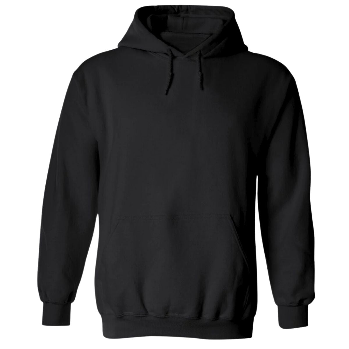 Sudadera c/Capucha Unisex Negro Personalizable Logo