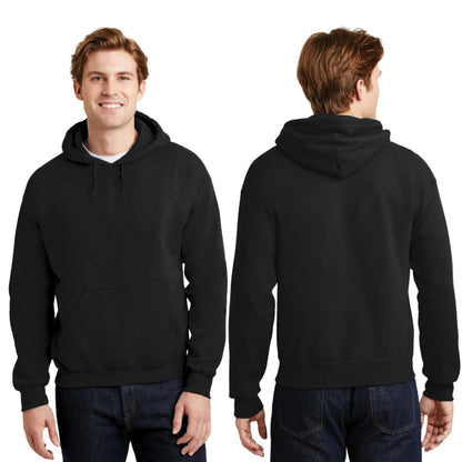 Sudadera c/Capucha Unisex Negro Personalizable Logo