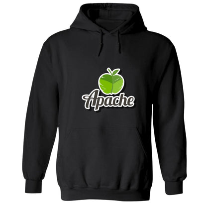 Sudadera c/Capucha Unisex Negro Personalizable Logo