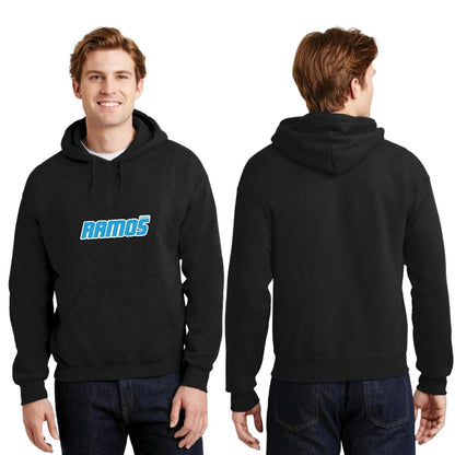 Sudadera c/Capucha Unisex Negro Personalizable Logo