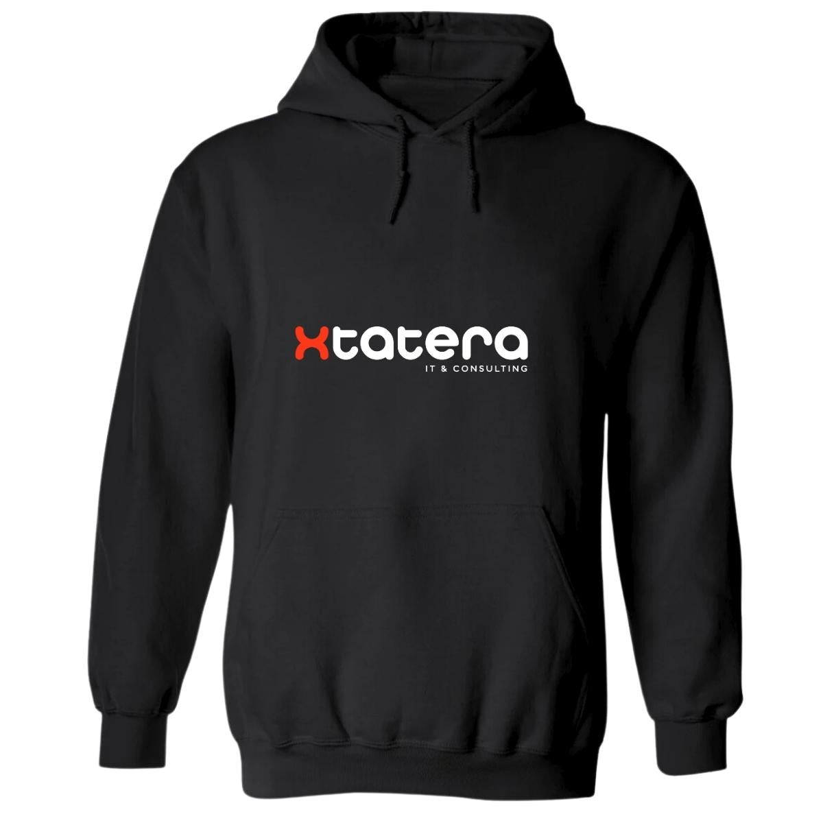 Sudadera c/Capucha Unisex Negro Personalizable Logo