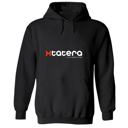 Sudadera c/Capucha Unisex Negro Personalizable Logo