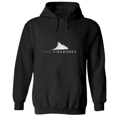 Sudadera c/Capucha Unisex Negro Personalizable Logo