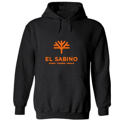 Sudadera c/Capucha Unisex Negro Personalizable Logo
