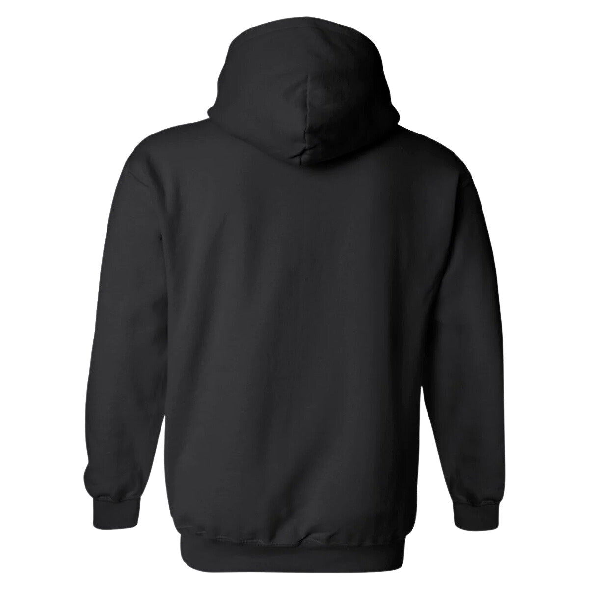 Sudadera c/Capucha Unisex Negro Personalizable Logo