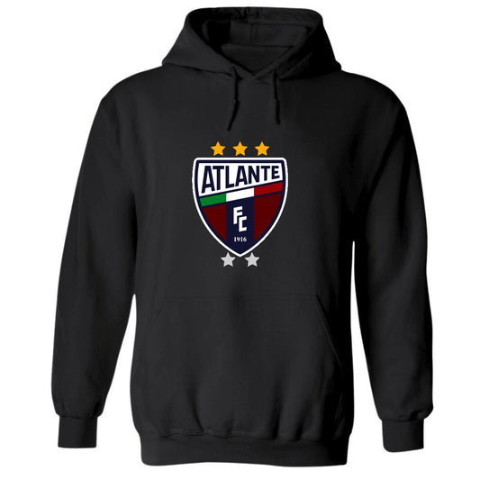 Sudadera c/Capucha Unisex Negro Personalizable Logo