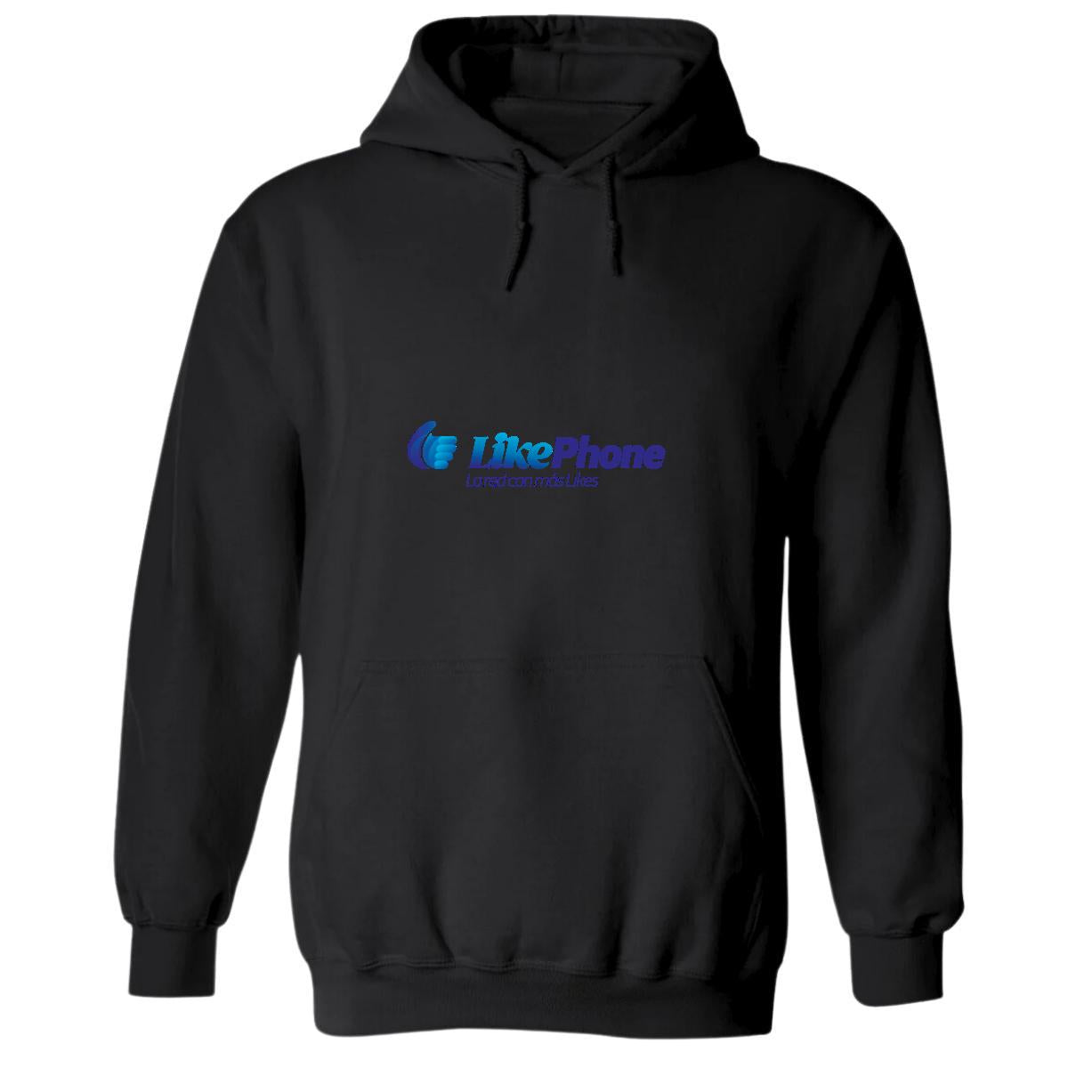 Sudadera c/Capucha Unisex Negro Personalizable Logo