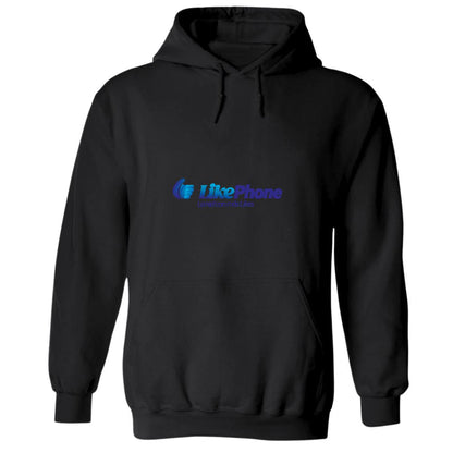 Sudadera c/Capucha Unisex Negro Personalizable Logo