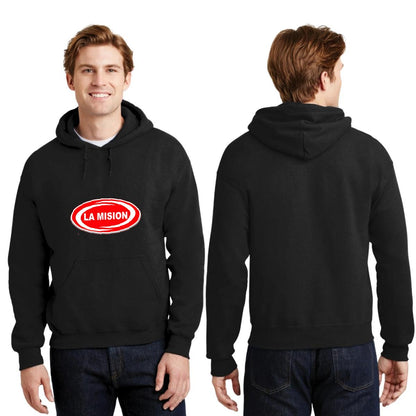 Sudadera c/Capucha Unisex Negro Personalizable Logo