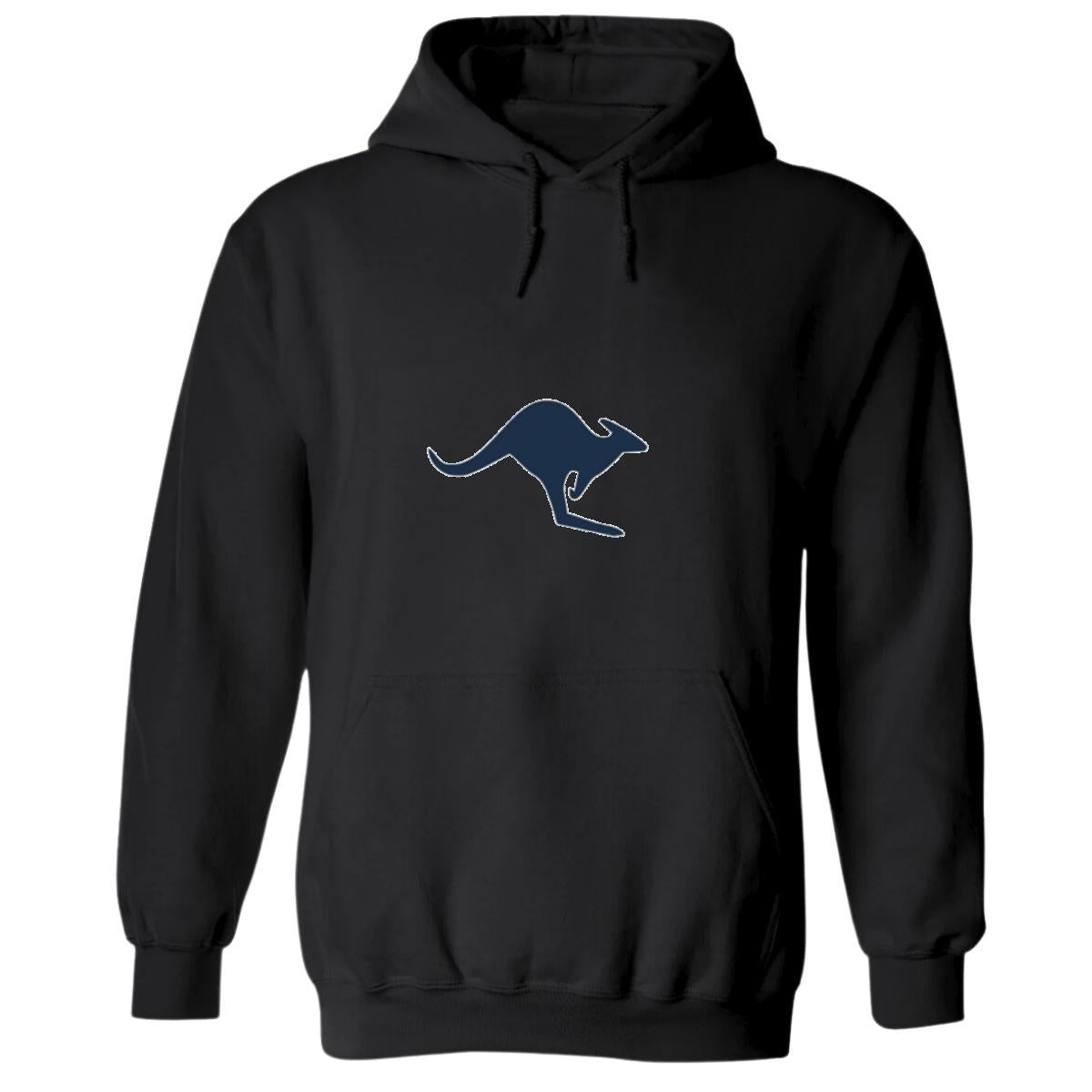 Sudadera c/Capucha Unisex Negro Personalizable Logo