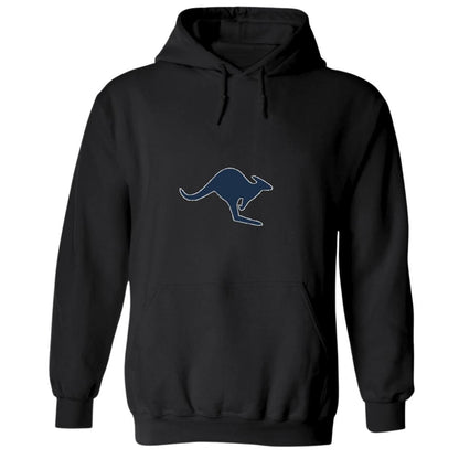 Sudadera c/Capucha Unisex Negro Personalizable Logo