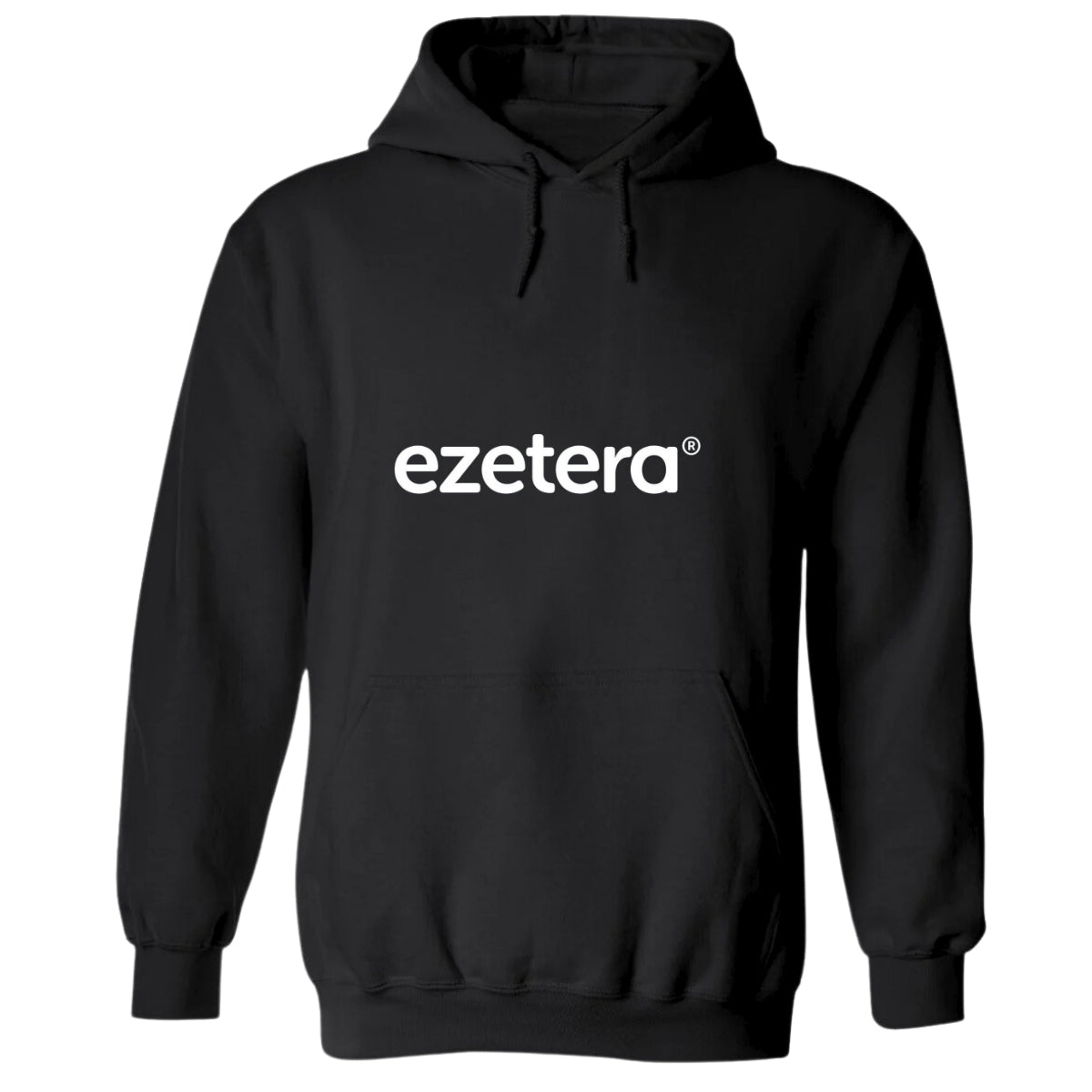 Sudadera c/Capucha Unisex Negro Personalizable Logo