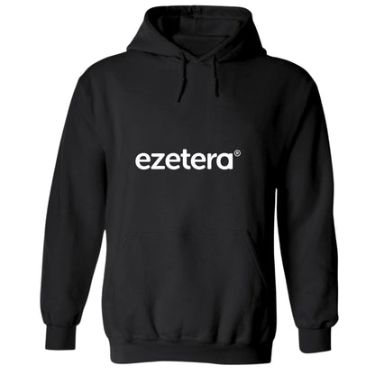 Sudadera c/Capucha Unisex Negro Personalizable Logo