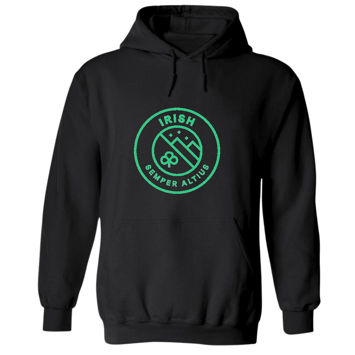 Sudadera c/Capucha Unisex Negro Personalizable Logo