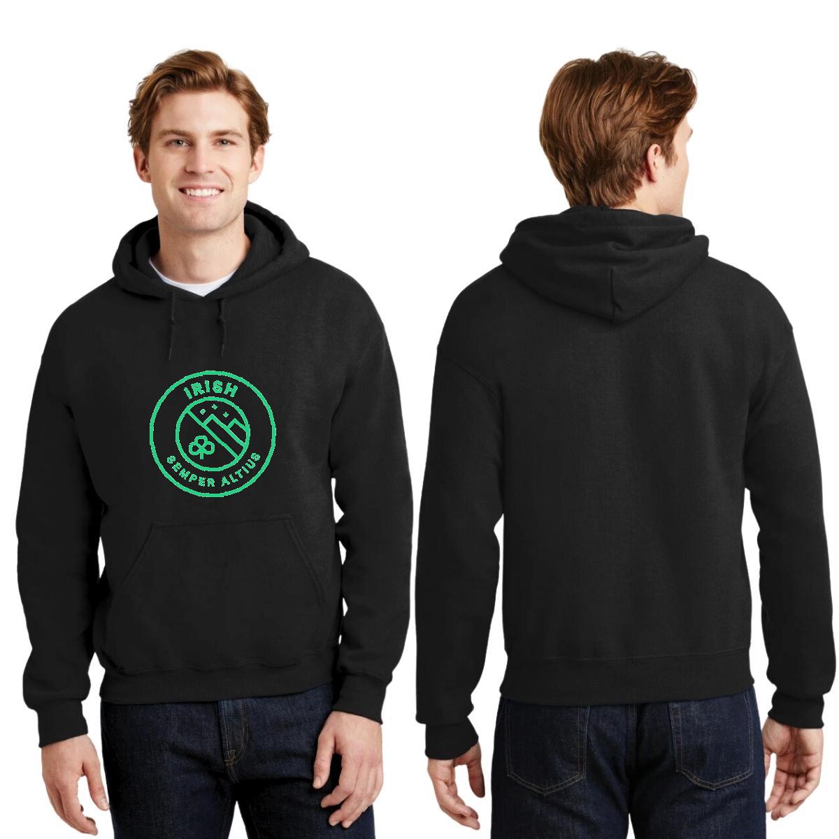 Sudadera c/Capucha Unisex Negro Personalizable Logo