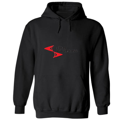 Sudadera c/Capucha Unisex Negro Personalizable Logo