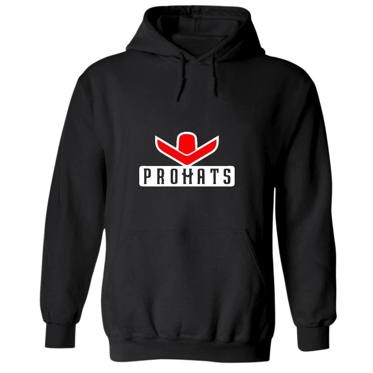 Sudadera c/Capucha Unisex Negro Personalizable Logo