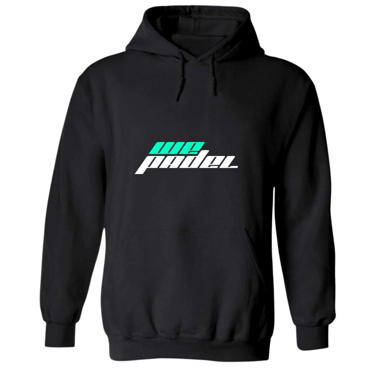 Sudadera c/Capucha Unisex Negro Personalizable Logo