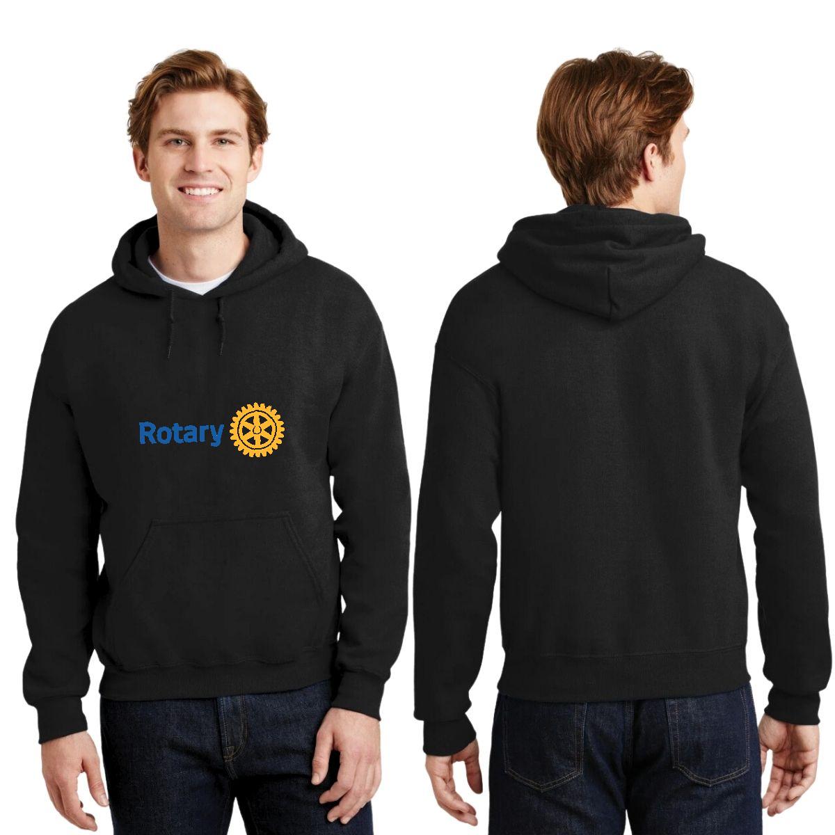 Sudadera c/Capucha Unisex Negro Personalizable Logo