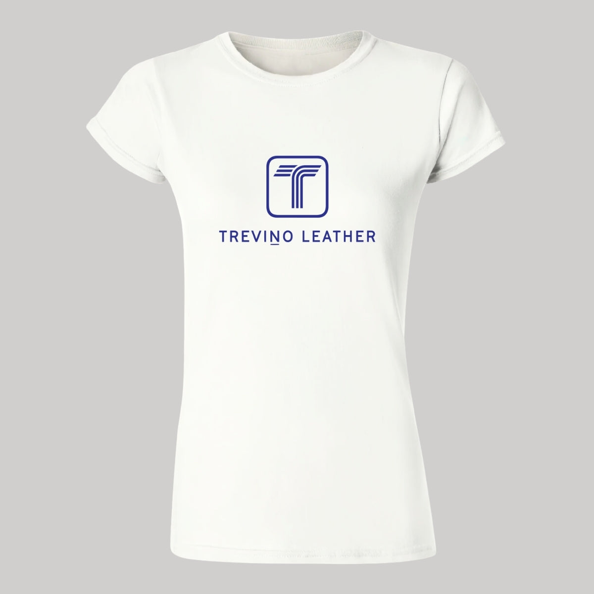 Playera Manga Corta Mujer Blanco Personalizable Logo
