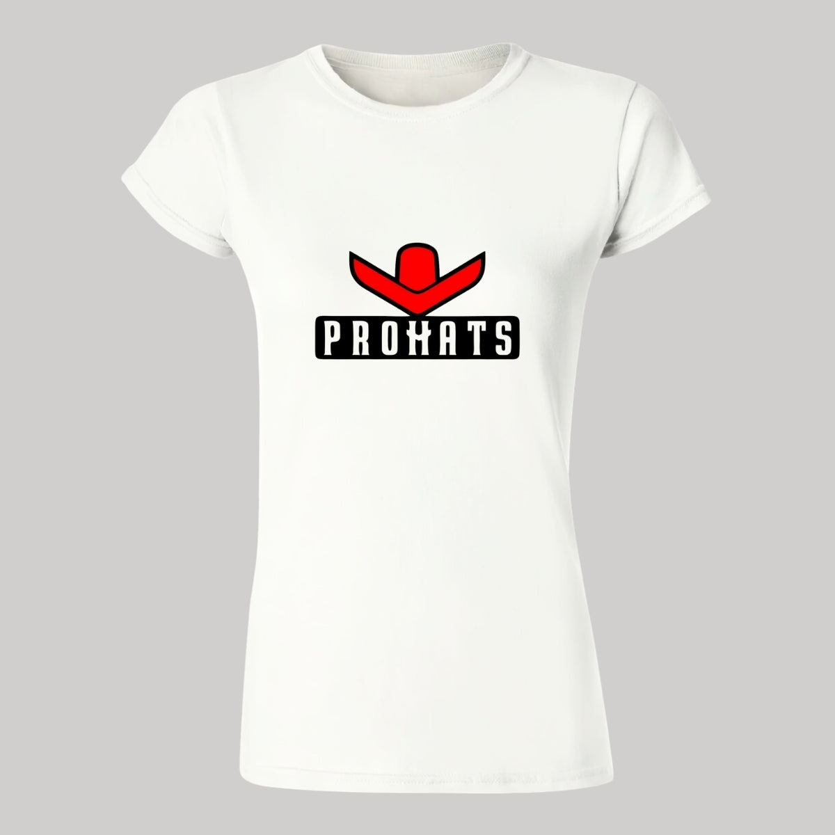 Playera Manga Corta Mujer Blanco Personalizable Logo