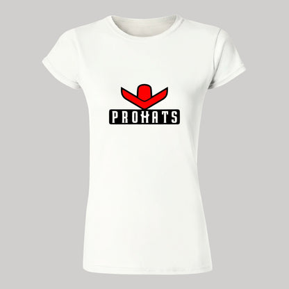 Playera Manga Corta Mujer Blanco Personalizable Logo