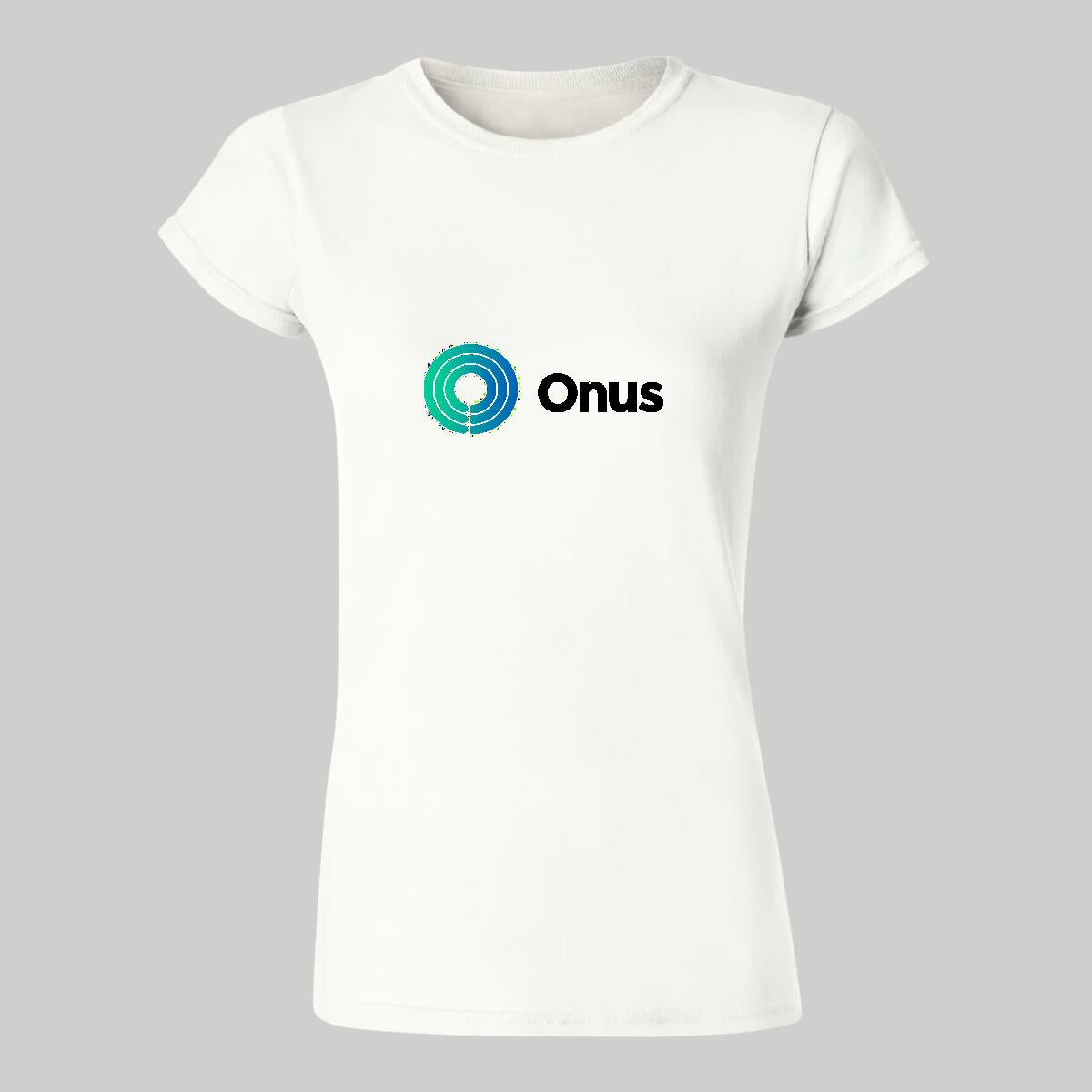Playera Manga Corta Mujer Blanco Personalizable Logo