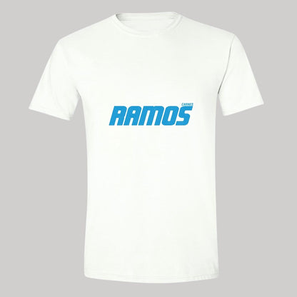 Playera Manga Corta Hombre Blanco Personalizable Logo