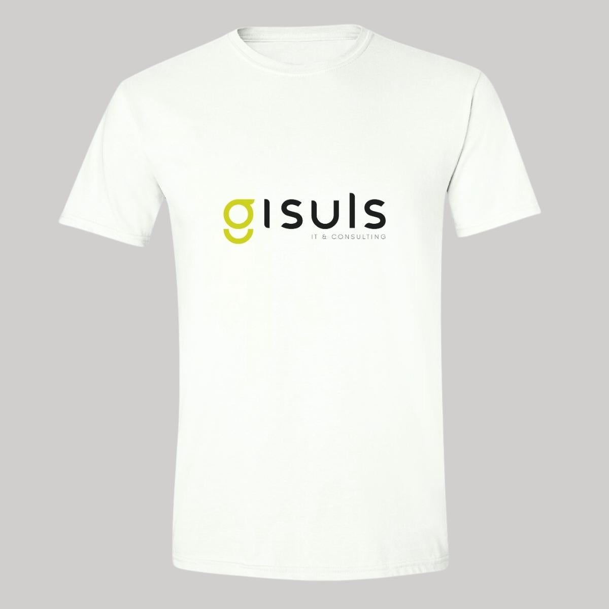 Playera Manga Corta Hombre Blanco Personalizable Logo