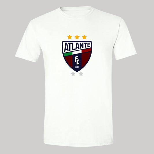 Playera Manga Corta Hombre Blanco Personalizable Logo