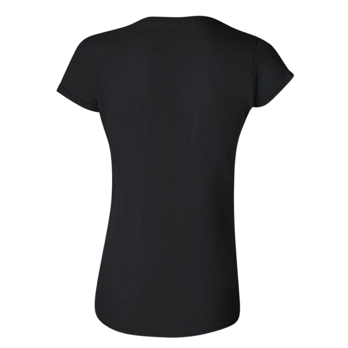 Playera Manga Corta Mujer Negro Personalizable Logo