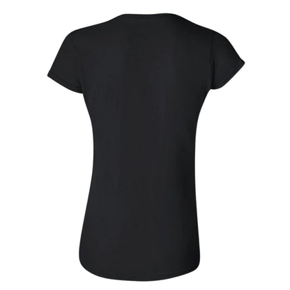 Playera Manga Corta Mujer Negro Personalizable Logo