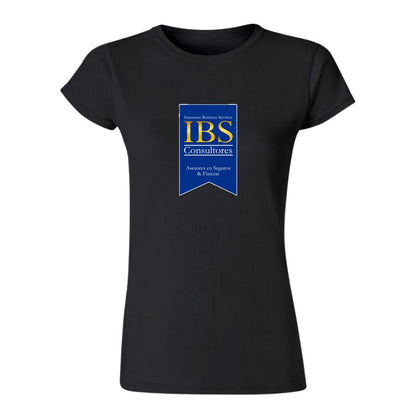 Playera Manga Corta Mujer Negro Personalizable Logo