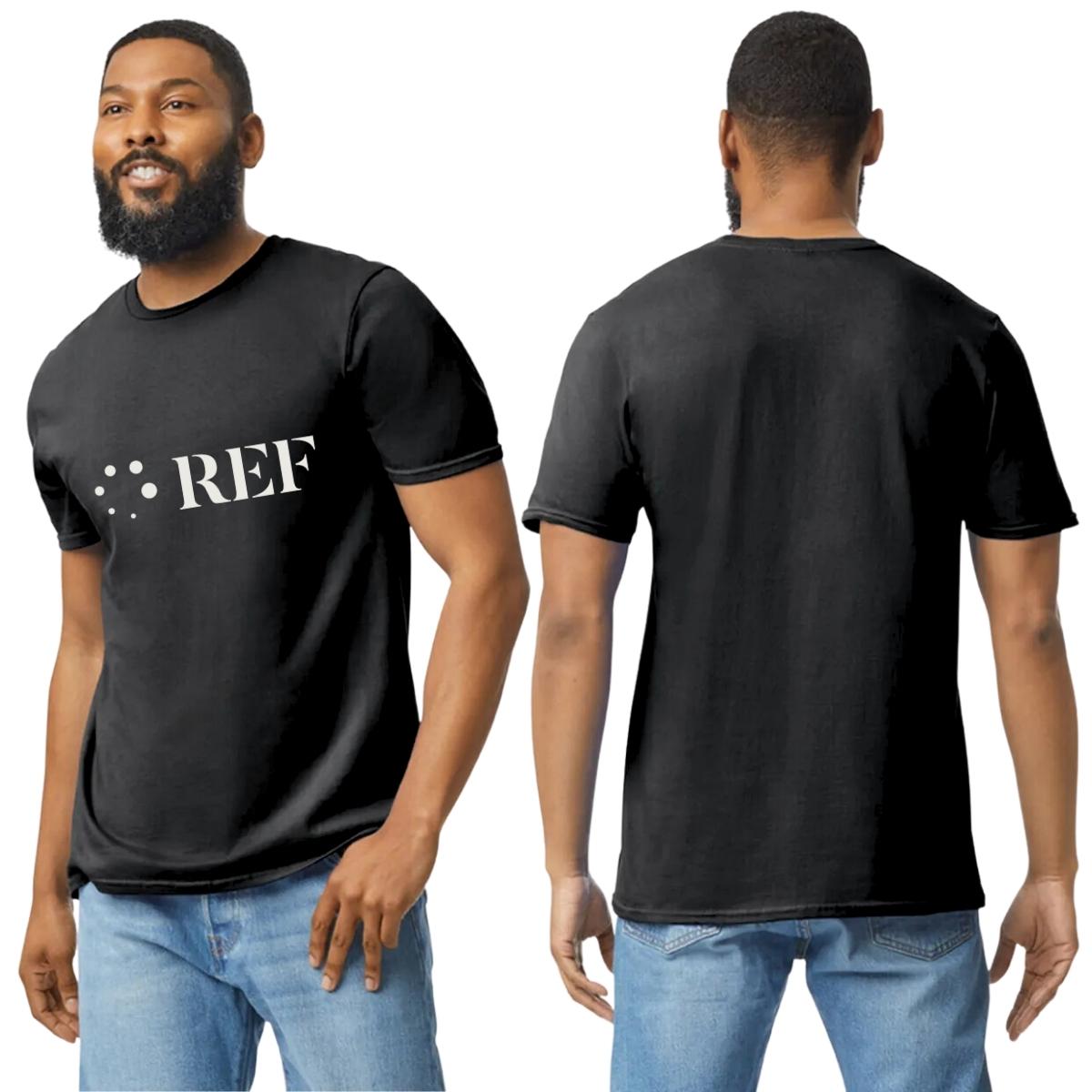 Playera Manga Corta Hombre Negro Personalizable Logo