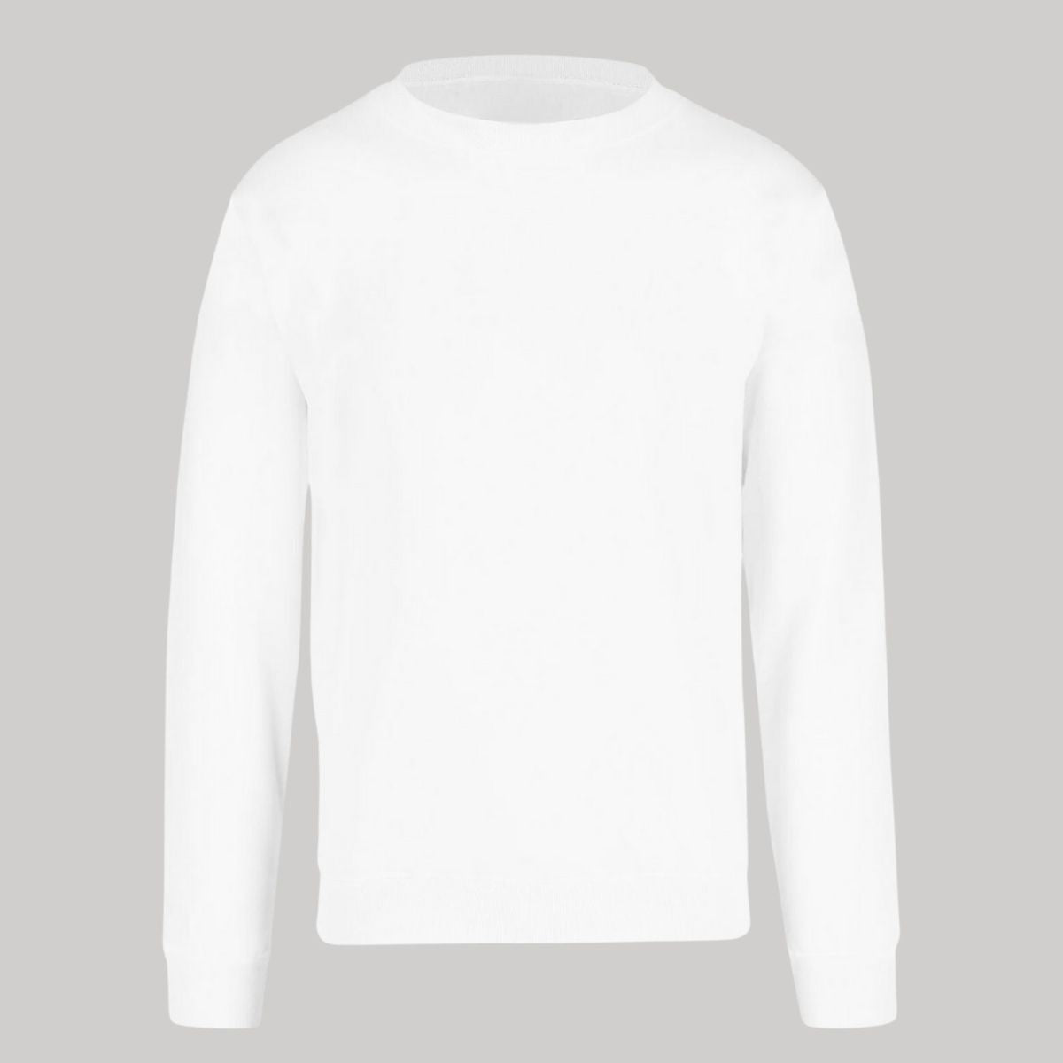 Sudadera Unisex Blanco Personalizable Escudo