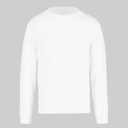 Sudadera Unisex Blanco Personalizable Escudo