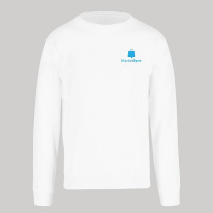 Sudadera Unisex Blanco Personalizable Escudo