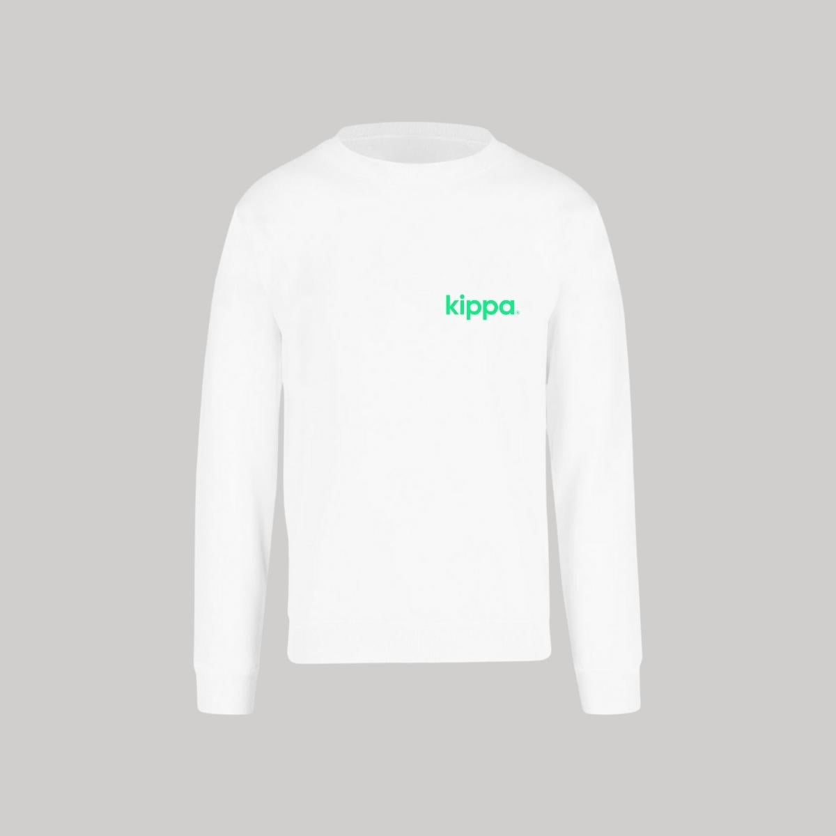 Sudadera Unisex Blanco Personalizable Escudo