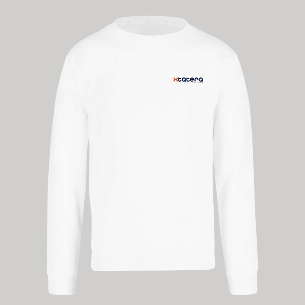 Sudadera Unisex Blanco Personalizable Escudo
