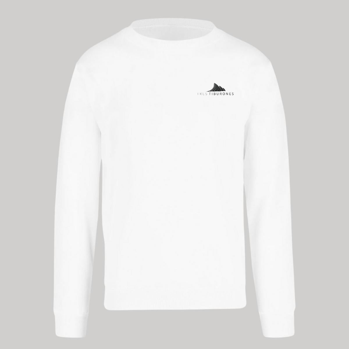 Sudadera Unisex Blanco Personalizable Escudo