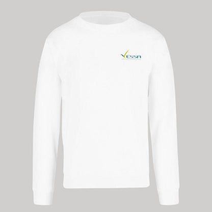 Sudadera Unisex Blanco Personalizable Escudo