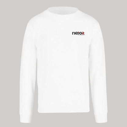 Sudadera Unisex Blanco Personalizable Escudo